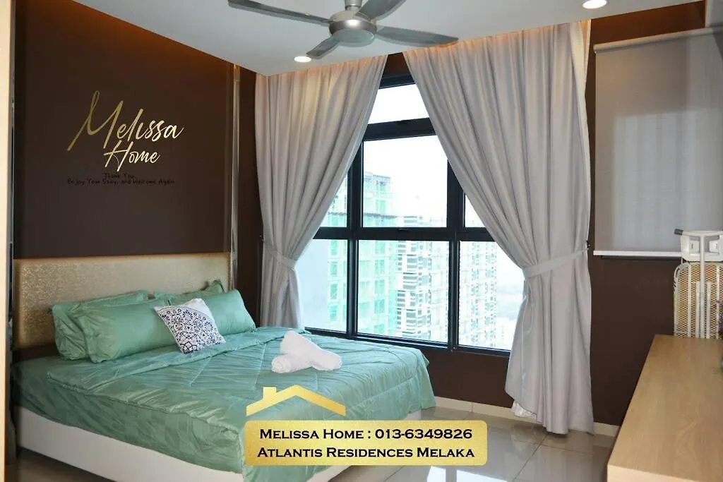 Cityview 1B1Br, 4Pax, Near Jonker Atlantis Residences Melaka Apartment Malacca