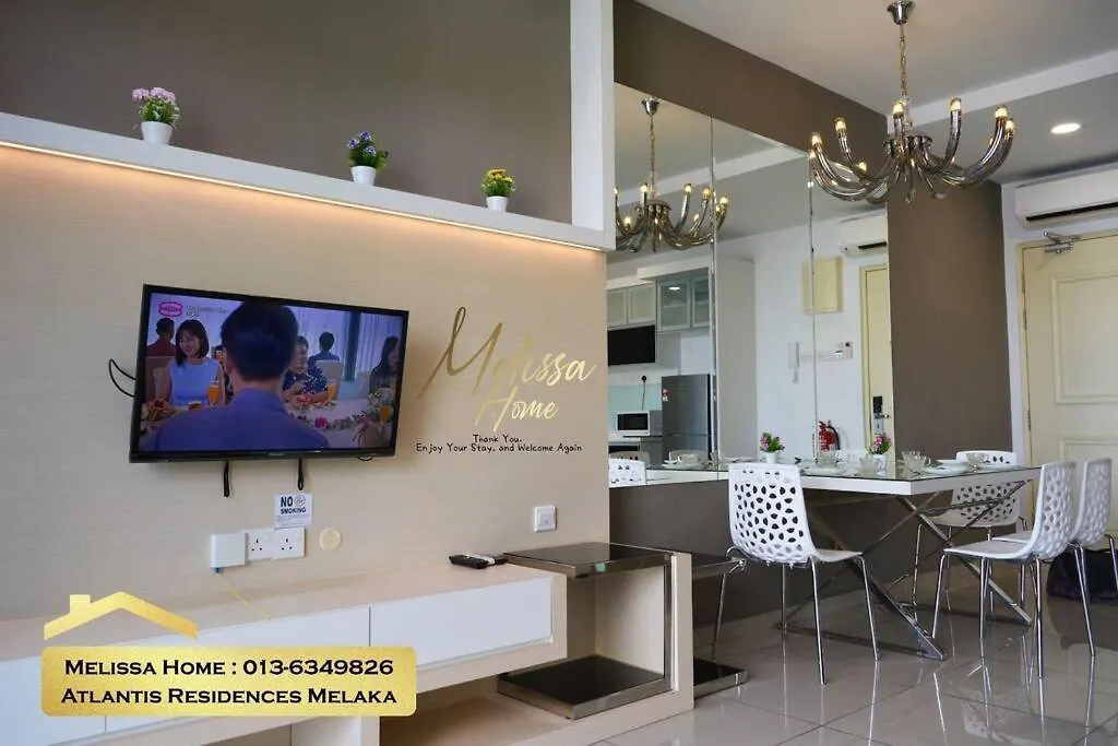 Apartment Cityview 1B1Br, 4Pax, Near Jonker Atlantis Residences Melaka