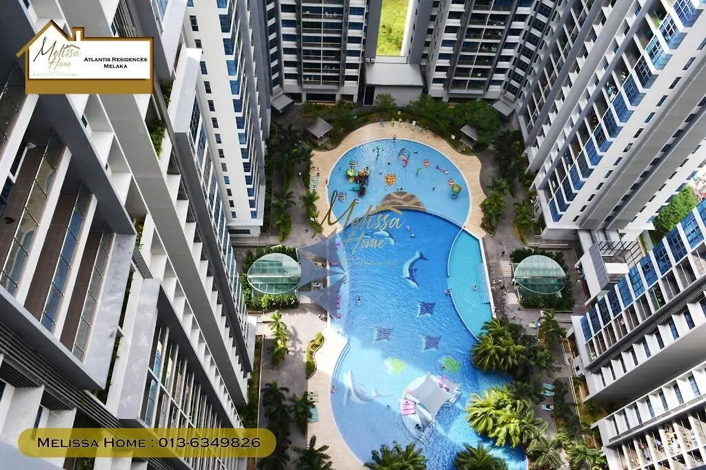 Cityview 1B1Br, 4Pax, Near Jonker Atlantis Residences Melaka Malaysia