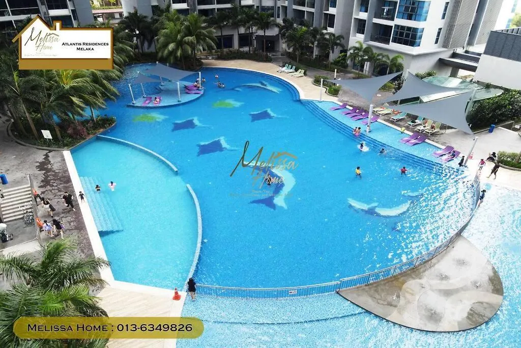 Cityview 1B1Br, 4Pax, Near Jonker Atlantis Residences Melaka Malaysia