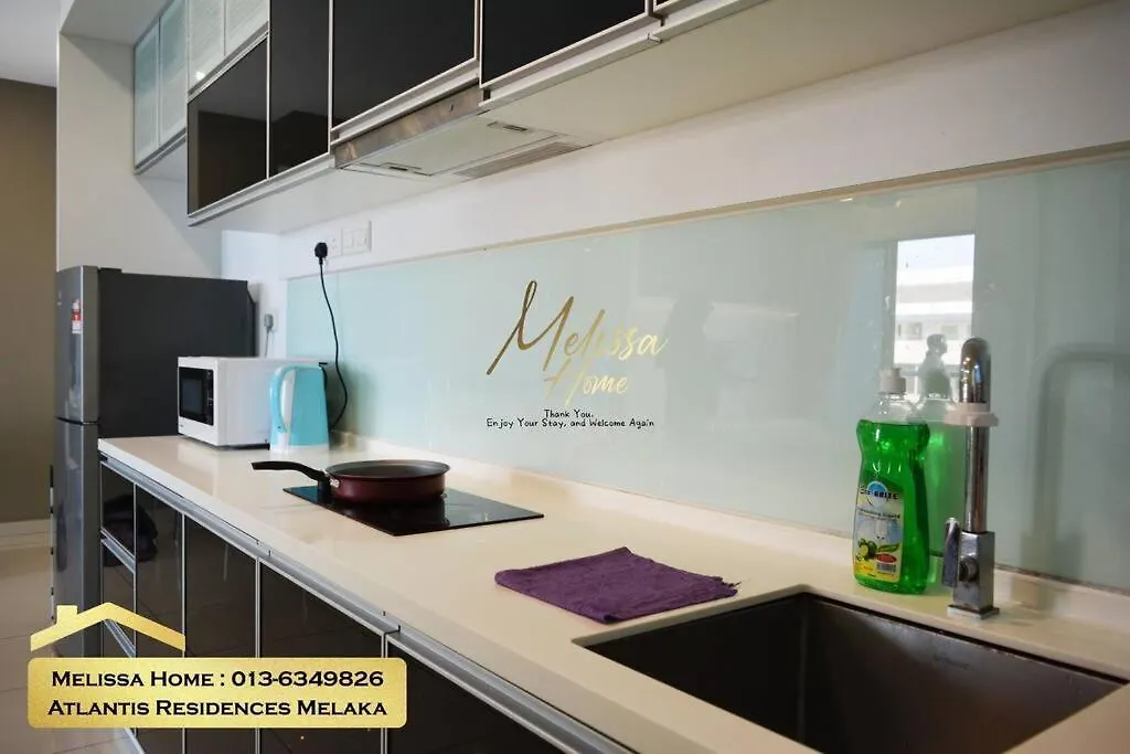 Apartment Cityview 1B1Br, 4Pax, Near Jonker Atlantis Residences Melaka